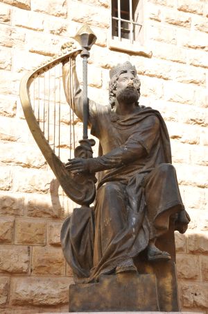 Statue König David